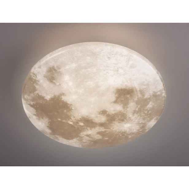 Stropní LED osvětlení Moonika 37 cm, motiv měsíc