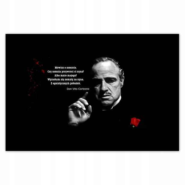 Plakáty 200x135 Godfather Don Citáty