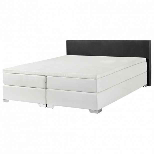 Beliani BOXSPRINGOVÁ POSTEL 160/200 cm Černá President