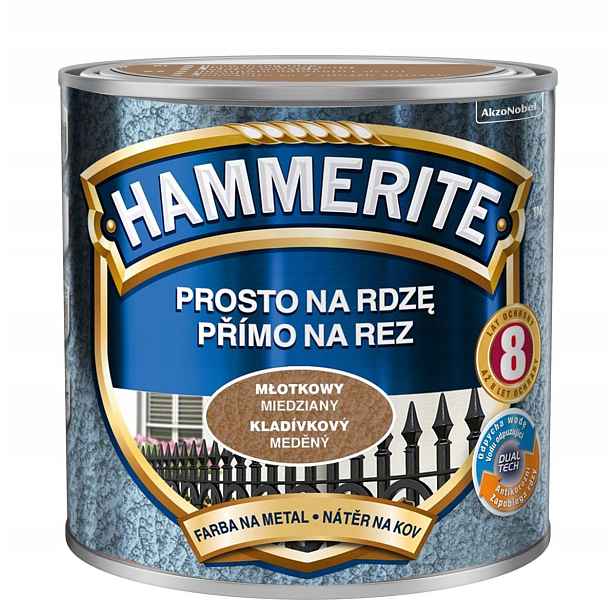 Hammerite Barva na rez 2,5L Měděná Kladívková