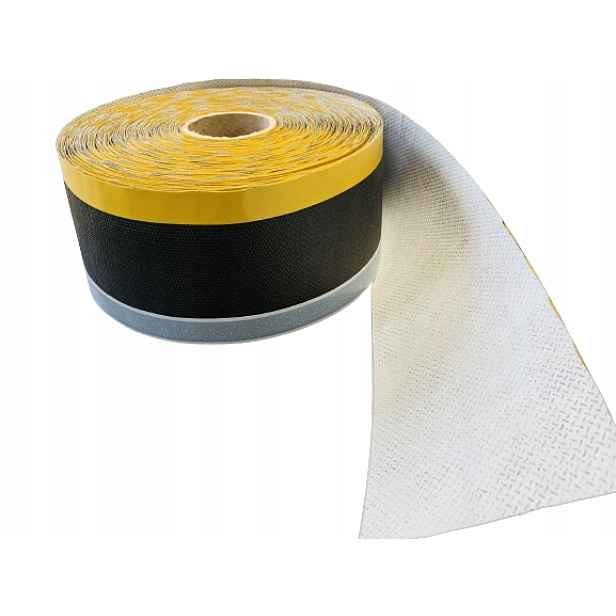 Teplá páska pro montáž oken/vnějších dveří 10 cm pro truhlářství je již namontována