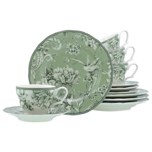 Creatable KÁVOVÁ SOUPRAVA Adelaide Grün 12dílné