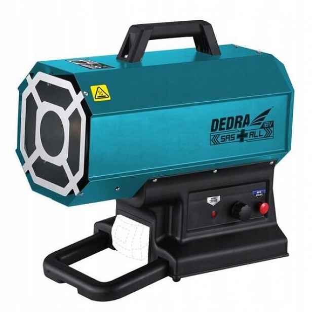 Dedra ohřívač plynový 9-20kW, 18V/230V, spotřeba 1,45kg/1h, Piezo, proud vz