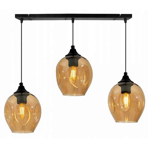 Nastavitelná závěsná lampa 3XE27 Aspa Candellux