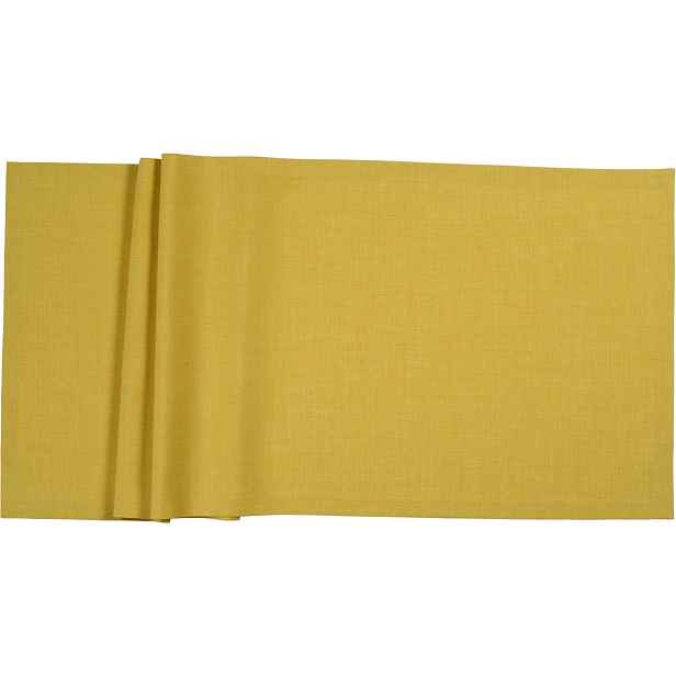 Sander Běhoun na stůl s úpravou proti skvrnám Loft, 40 x 100 cm, lemon crush 53667-61