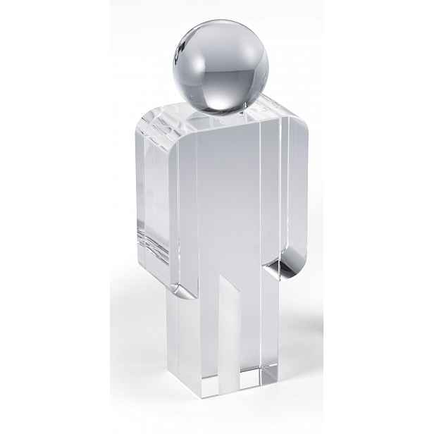 Skleněná figura Jan, transparentní - Philippi