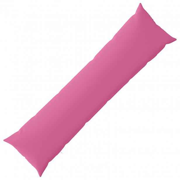 vidaXL Povlak na polštář HEERLEN Růžová 40 x 145 cm Polyester