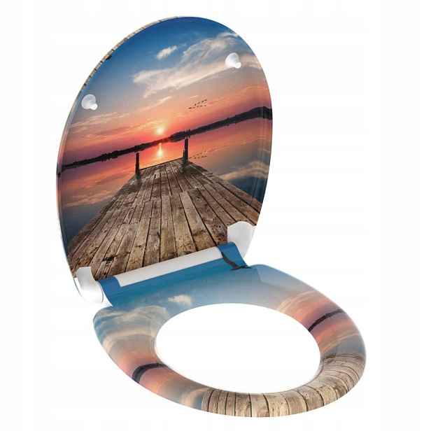 Sedací deska Schütte s pomalým sklápěním až do 150 kg Sunset Sky