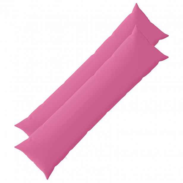 vidaXL Povlak na polštář 2 pcs HEERLEN Růžová 40 x 145 cm Polyester