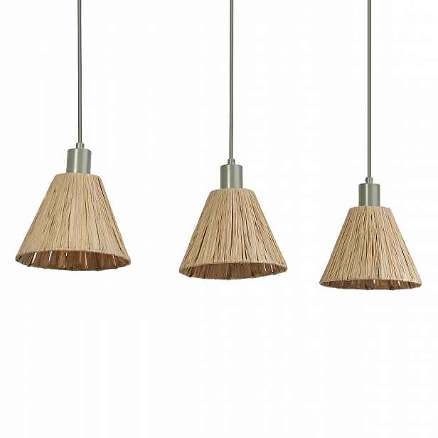Závěsné svítidlo Decor Raffia Linear 3x