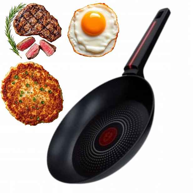Zwieger Pánev 24 cm Red Line ThermoDot indikátor teploty