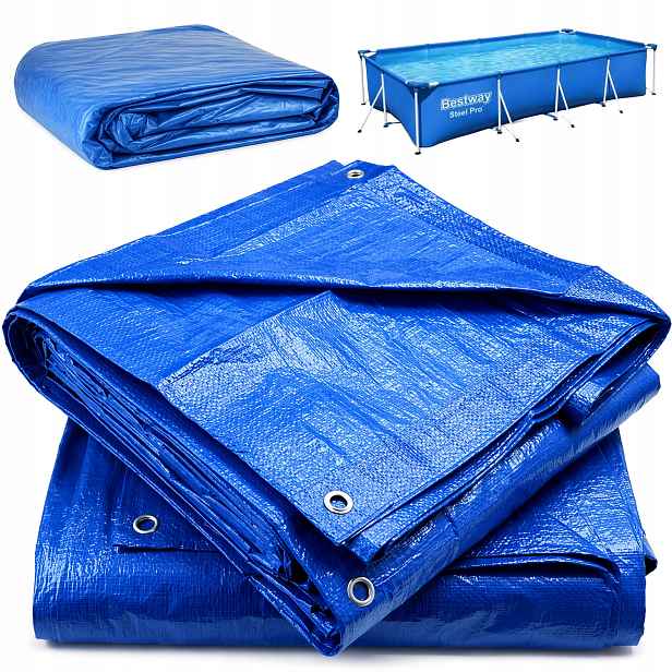 Bezpečnostní Kryt Krycí Plachta Plachty Do Bazénu Bestway Steel Pro 4X2 M