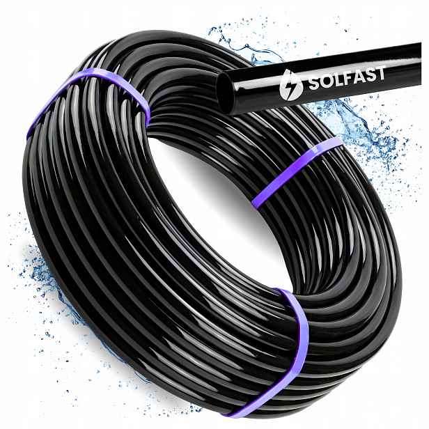 Trubka Pe fi 32 Hadice bez otvorů Kabel 25 m Systém zavlažování Hadice