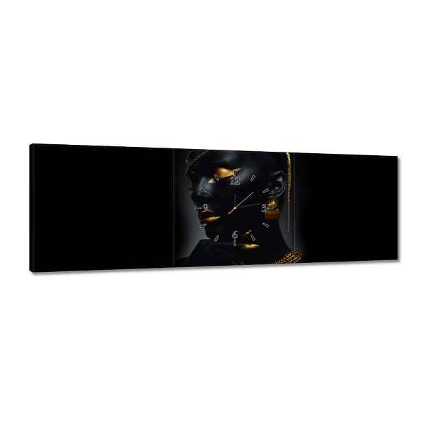 Hodiny 120x40 Pozlacený obličej