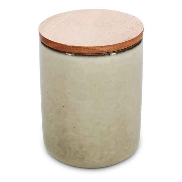 Kameninová dóza na potraviny Meridian – Salt&Pepper