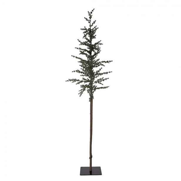 Elegantní jehličnatý stromek na podstavci – minimalistická krása - 35*35*150 cm Clayre & Eef