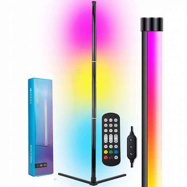 Stojací Lampa Rgb Bluetooth S Hudebním Režimem A Funkcí Časovače