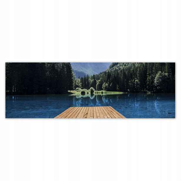 Plakáty 200x66 Dřevěný most v horách