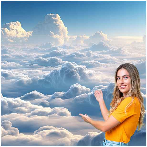Fototapeta Nebe a mraky 490x280 NB02F