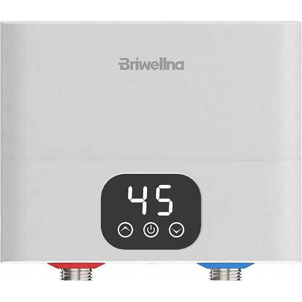 Průtokový ohřívač vody 5500 W Elektrický LCD 30-55 °C Briwellna 5500 W
