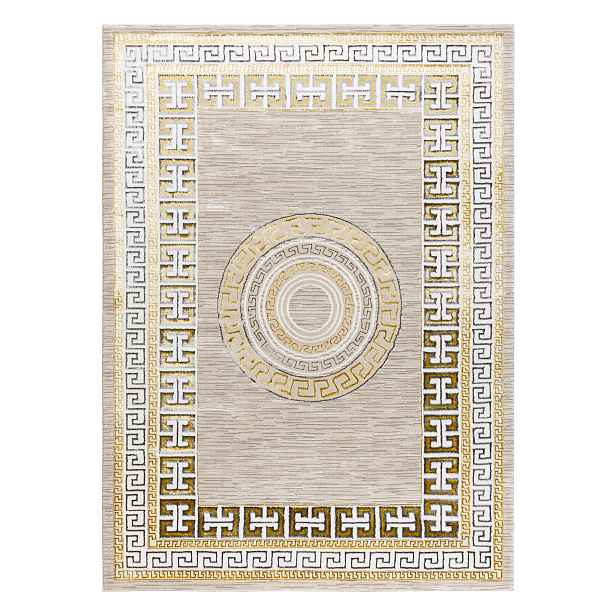 Kusový koberec Bliss Z205AZ127 cream/gold, 120x170, béžová, kancelář, Dywany Łuszczów