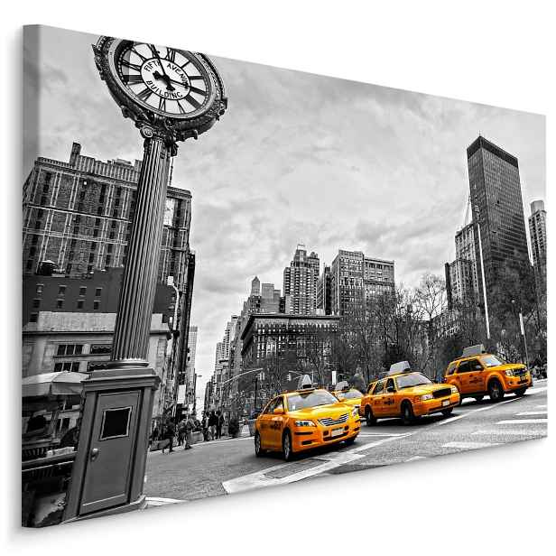 Plátno Žluté Taxíky V New Yorku Varianta: 100x70