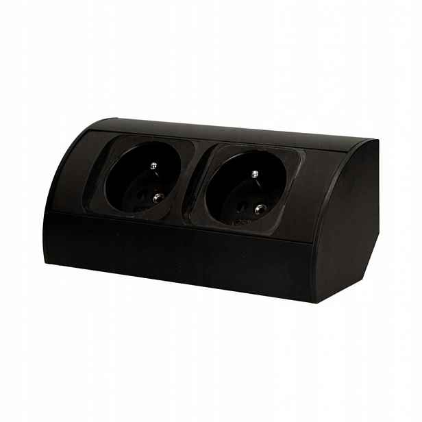 Podskříňová nábytková zásuvka 2x230V OR-AE-1303/B