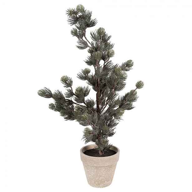 Rustikální dekorativní stromek v květináči – kousek přírody - 30*30*65 cm Clayre & Eef