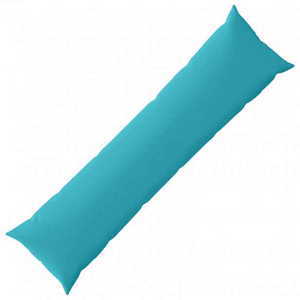 vidaXL Povlak na polštář HEERLEN Tyrkysová 40 x 145 cm Polyester