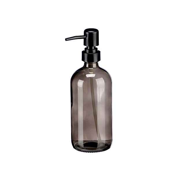 Arte Regal Dávkovač na jar/mýdlo/šampón/kondicionér - 0,5l, černé sklo
