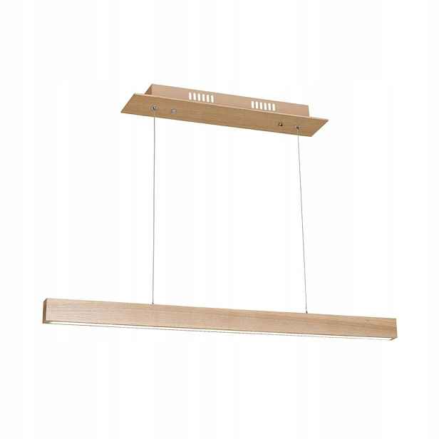 Závěsná lampa lustrová Led lišta bronzová Milagro