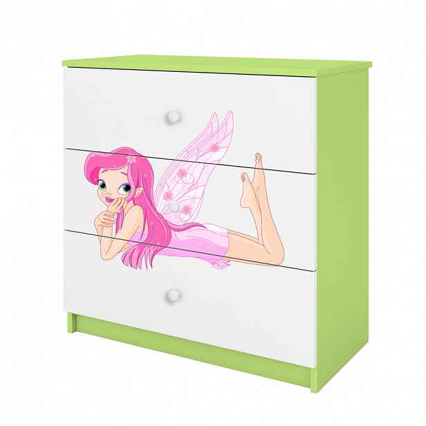 RAUMHIRSCH FURNITURE KOMODA Babydreams víla s křídly 81/81/41