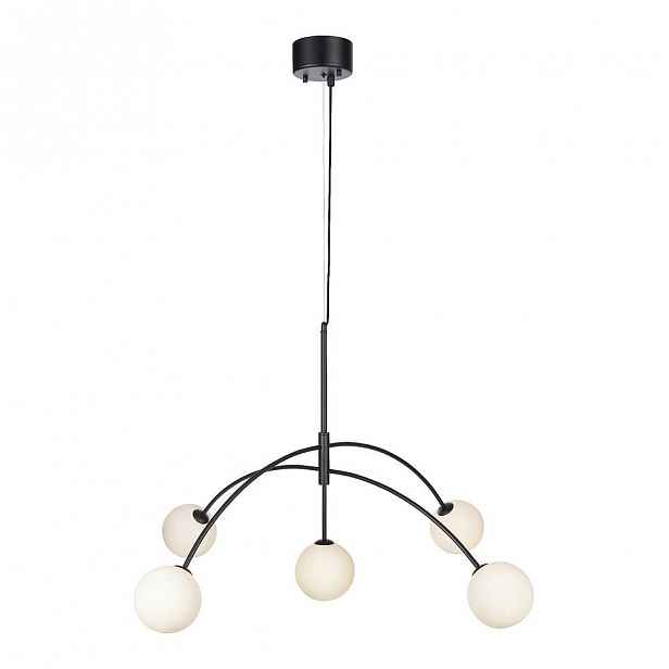 Černé závěsné svítidlo Markslöjd Heaven, ø 117 cm