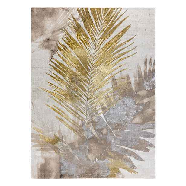 Kusový koberec Bliss Z216AZ137 cream/gold, 120x170, béžová, kancelář, Dywany Łuszczów