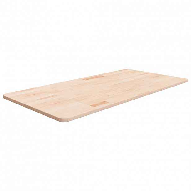 vidaXL Koupelnová deska 100 x 50 x 1,5 cm neošetřené masivní dřevo