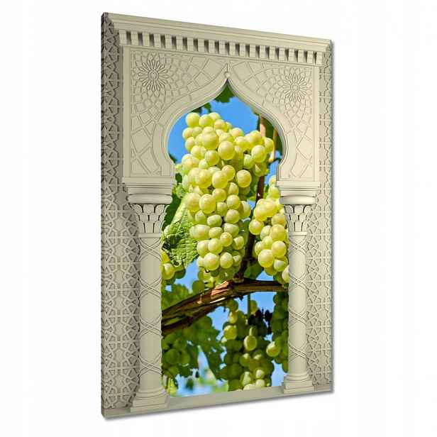 Obrazy 60x90 Zelené hroznové víno