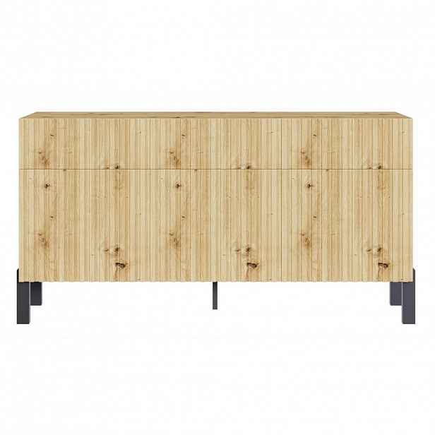 Selsey KOMODA Telire 3dveřová Artisan dekor dubu, 154 cm