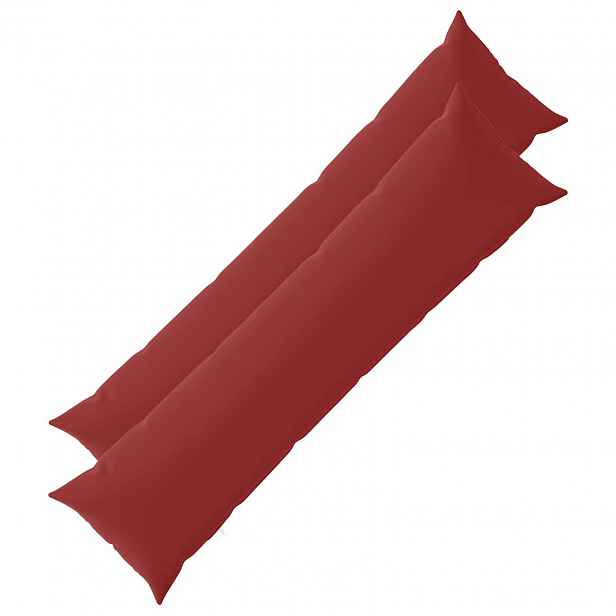 vidaXL Povlak na polštář 2 pcs HEERLEN Víno Červené 40 x 145 cm