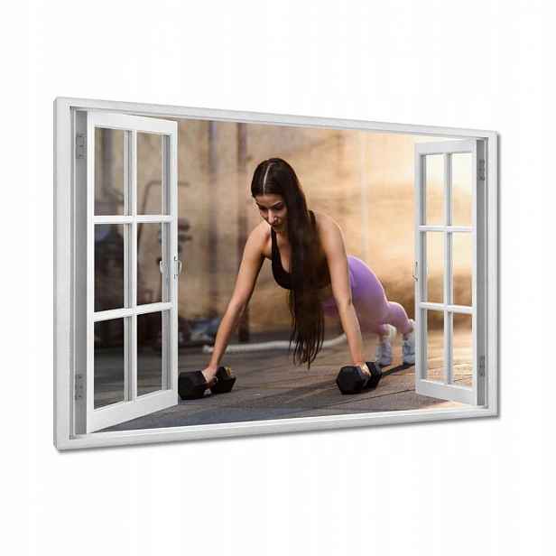 Obrazy 90x60 Fitnes Fittness Fitness