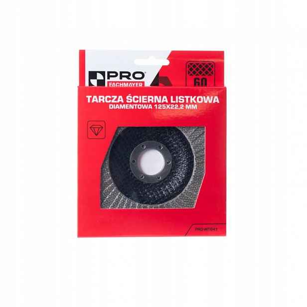 Pro Brusný Kotouč Lamellový Diamantový 60X125MM PRO-WT641