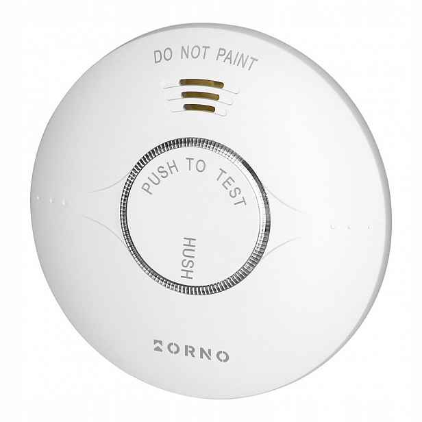 Bateriový detektor kouře, 2xAA, životnost senzoru 10 let, Tuya Smart Wi-Fi