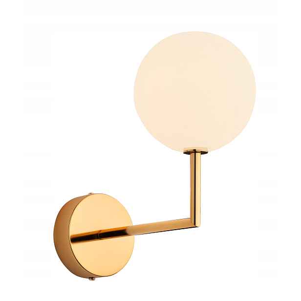 Jupiter Nástěnné svítidlo Feme Zlaté Minimalistické 1xG9 14W