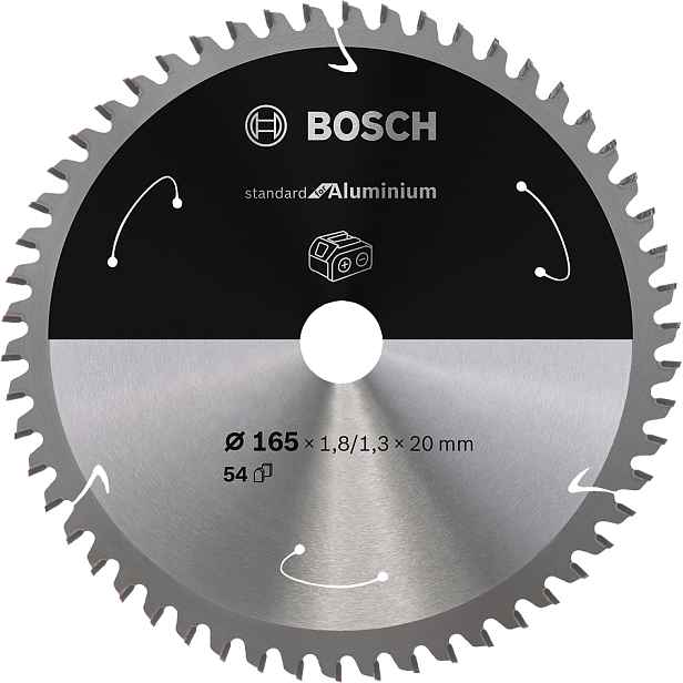 Kotouč Bosch Standard for Aluminium AKU190×30×1,5 mm 56 z.