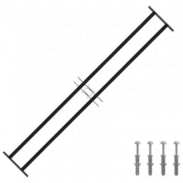 vidaXL Bezpečnostní mřížka okna 176 x 30 cm Pozinkovaná ocel