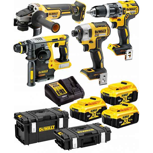 Combo 4 DCD796 DCF887 DCH273 DCG405 3x5Ah Dewalt