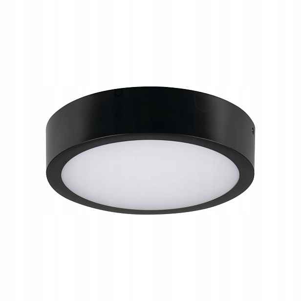 Kanlux Stropní Svítidlo Moderní černý Kulatý Ø25 cm Led 13 W IP66 Variabilní barva