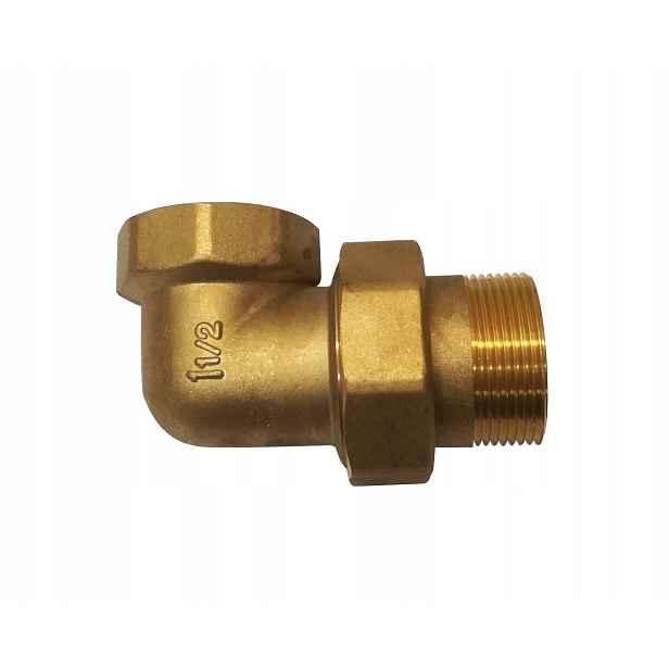 Valvex Šroubení Úhlový 1 1/2" (6/4") s kroužkem