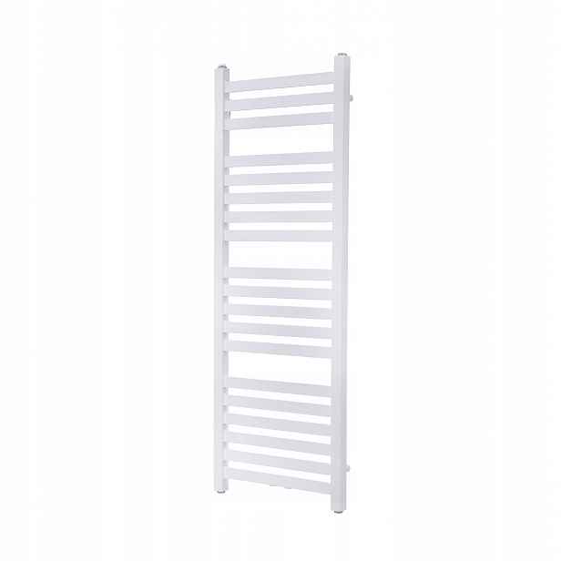 Vodní koupelnový radiátor Vinolli Vario Žebřík 1150 x 430 mm 431 W Bílý