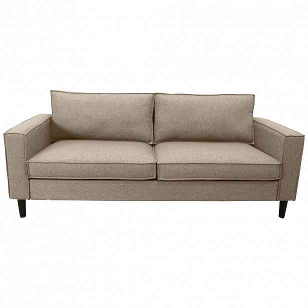 Livetastic TŘÍMÍSTNÁ POHOVKA, textil, béžová