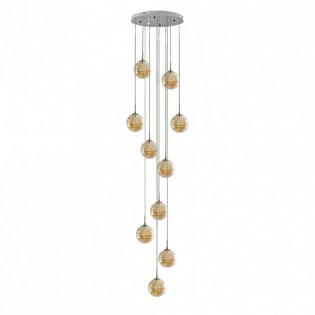 Nettlife KYVADLOVÉ světlo, energeticky úsporné, 10 světel, 41/41/240 cm